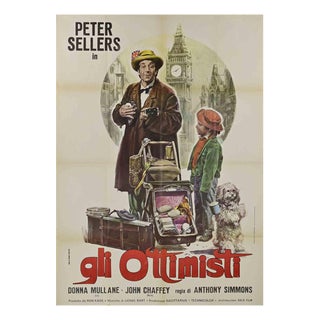 Gli Ottimisti (The Optimists of Nine Elms) Poster, Italy/UK, 1973 For Sale
