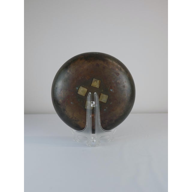 1960s Italian Enamelled Copper Plate, 1960 For Sale - Image 5 of 9