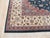 Persian Fine Modern Oriental Blue Persian Floral Medallion Design Large Wool Rug Carpet For Sale - Image 3 of 7