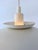 Large Vintage Danish Form-Light Pendant Lamp in White and Cobalt Blue, Denmark, 1970s For Sale - Image 12 of 18