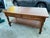 Antique Arts and Crafts Oak Library Desk Writing Table Wirh Shelf Mission Style For Sale - Image 4 of 18