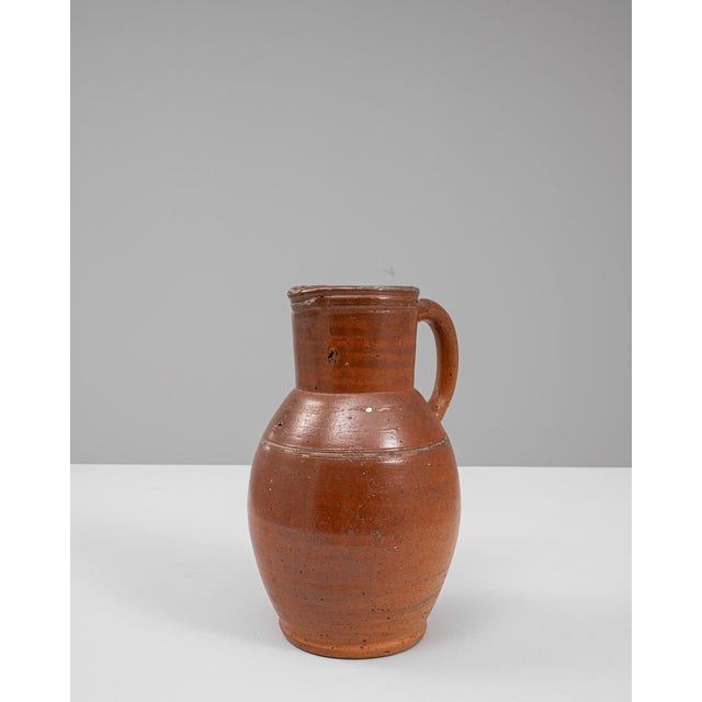 20th Century Belgian Ceramic Jug For Sale - Image 4 of 18