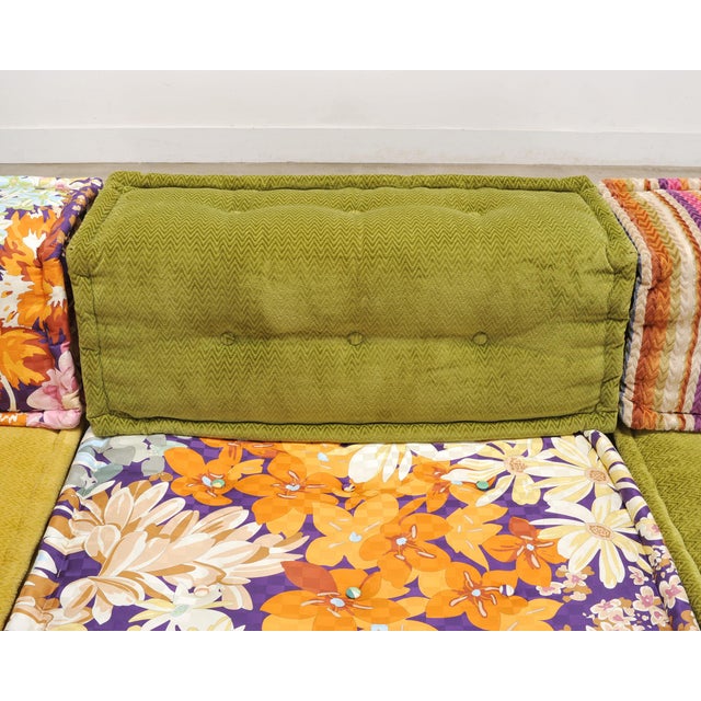 Mah Jong Sofa Missoni Fabrics by Hans Hopfer Roche Bobois 21st C For Sale - Image 14 of 18