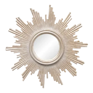 Matthew Izzo Home Versailles Silver Leaf Wall Mirror