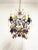 Vintage Chandelier With Murano Glass Fruit For Sale - Image 10 of 13
