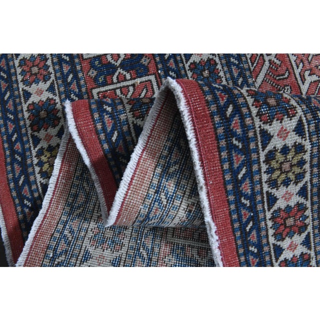 Vintage Persian Hand-Knotted area rug is a semi-antique vintage area rug. The ' 70s Eastern region of Anatolian's unique...
