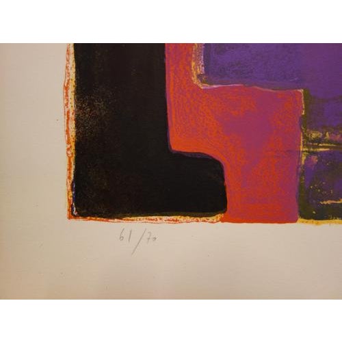 Paul Guiramand, Still Life with Bouquet, Original Signed Lithograph For Sale - Image 5 of 8