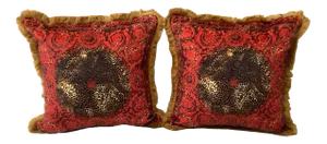 Versace Style Custom Made XL Pillows - a Pair
