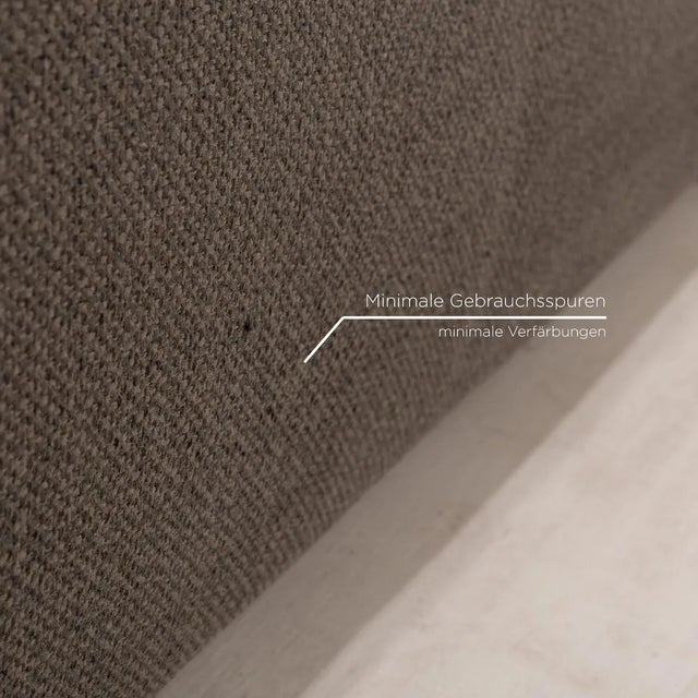 Moore Fabric Two-Seater Grey Sofa from Minotti For Sale - Image 5 of 11