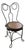 Antique Ice Cream Parlor Chair - Childs - Twisted Wire For Sale
