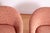 Textile Pair of Sensational Pink Chenille Club Chairs For Sale - Image 7 of 10