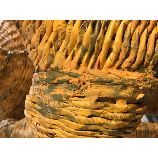 Rolled Newspaper Family by Fernandez For Sale - Image 10 of 11