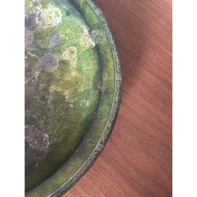 1960s Modernist Bronze Low Bowl, Sweden For Sale In Philadelphia - Image 6 of 9