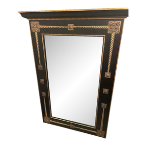 Neoclassical Empire Style Beveled Wall Mirror