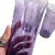 Early 20th Century Early 20th Century Amethyst Glass Tumblers With Etched Grecian Figures Set of Three For Sale - Image 5 of 12