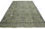 Rustic Zeki Muren Vintage Green Turkish Sivas Rug - 06'00 X 09'07 For Sale - Image 3 of 6