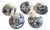 Series 1661 Wall Plate by Delft, 1950s, Set of 12 For Sale