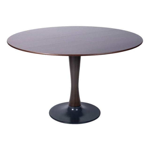 Vintage Wooden Shape Dining Table, 1970s For Sale