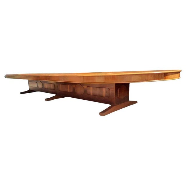 Large Meeting or Conference Table, 1960s For Sale - Image 10 of 10