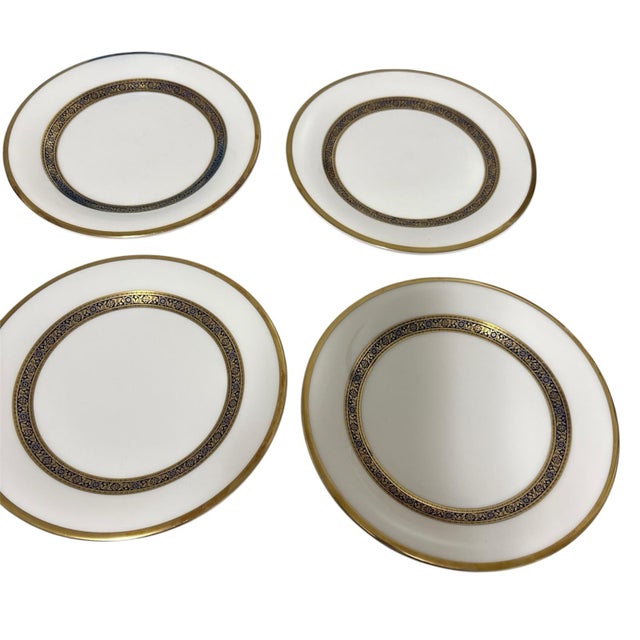 Royal Doulton 1970s Harlow Royal Doulton Set of 4 Bread Plates For Sale - Image 4 of 11