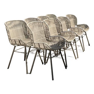 Vintage Originals Rose Dining Chairs - Set of 8 For Sale