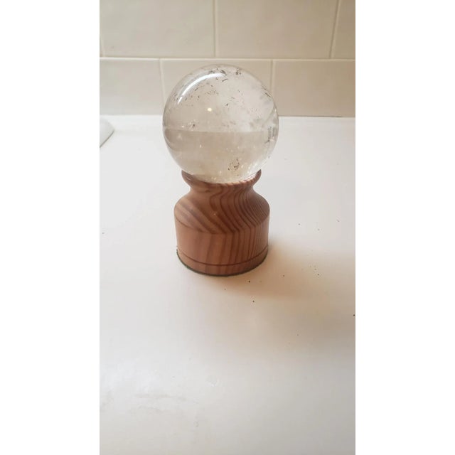 Transparent Antique Orbuculum For Sale - Image 8 of 10