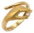 Mid 20th Century Carrera y Carrera Diamond 18k Yellow Gold Detailed Hand Ring - Size 5.5 For Sale