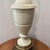 Ethan Allen Vintage Rare Ethan Allen Art Deco Brass and Enamel Urn Table Lamp Footed Base For Sale - Image 4 of 12