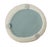 1980s Postmodern 12.25" Clasped Hands Ceramic Sculptural Column Vase in Sage Celadon For Sale - Image 9 of 9