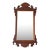 Late 20th Century Wooden Chippendale Ethan Allen Wall Hanging Mirror For Sale