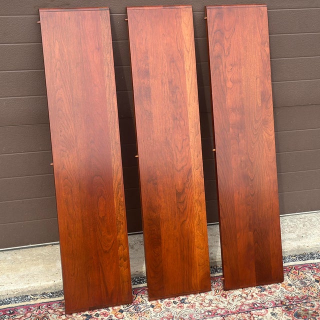 Vintage Pennsylvania House Solid Cherry 44" Dining Table Leaf For Sale In Philadelphia - Image 6 of 12