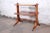 Baker Furniture Georgian Banded Mahogany Two-Tier Side Table For Sale - Image 9 of 9