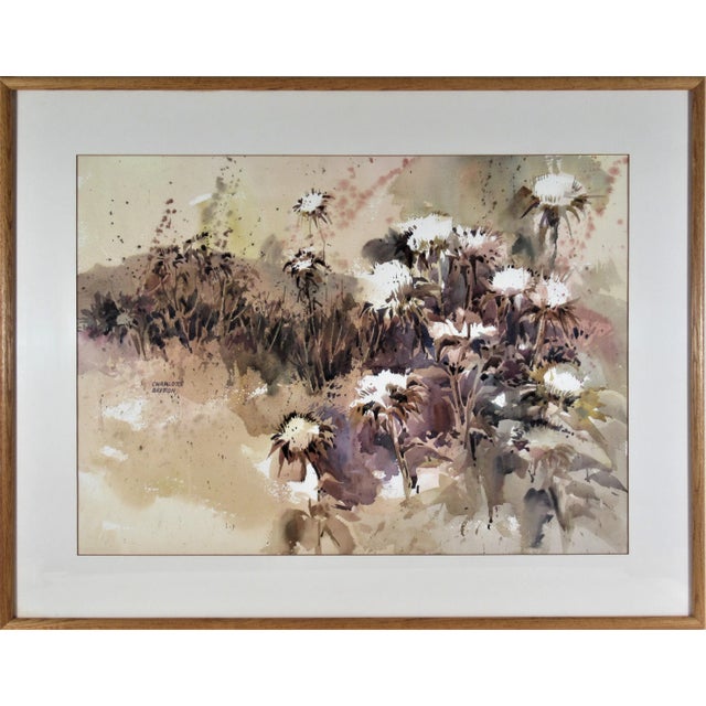 Charlotte Britton, Untitled, Flowers, Circa 1980 For Sale In San Francisco - Image 6 of 6