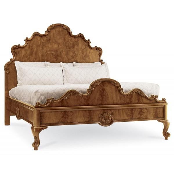 Drexel Heritage Belle Maison Carved Bed of Ribbon King Chairish