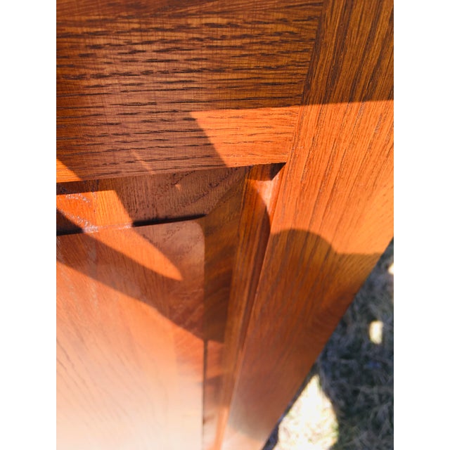 Keller Furniture Oak Chest of Drawers Chairish