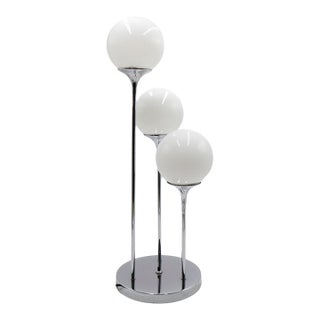 1970s Three Tiered Floor Lamp by Lightolier For Sale