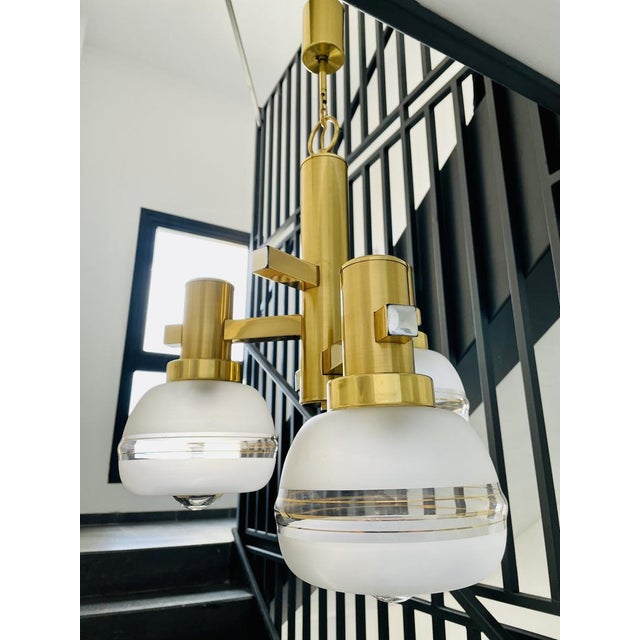 1970s Ceiling Lamp attributed to Gaetano Sciolari for Sciolari, 1970s For Sale - Image 5 of 18