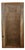 Oxidized Gray Early 20th Century Carved Door For Sale