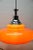 Mid-Century Scandinavian Pendant Light with Acrylic Optical Shade For Sale - Image 10 of 11