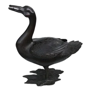 19th Ming Chinese Bronze Duck