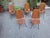 Medea Chairs with Straight Backrests by Vittorio Nobili for Medea, 1950s, Set of 5 For Sale - Image 9 of 11