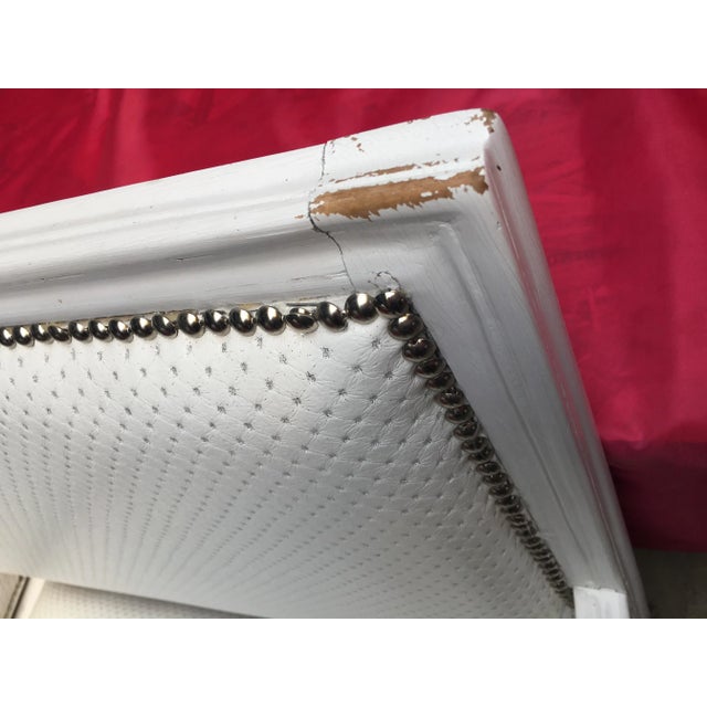 Small White 2-Seat Sofa, 1930s For Sale - Image 14 of 18