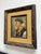 Portraiture Early 1900's Signed Original Oil on Canvas of Man Smoking Pipe For Sale - Image 3 of 7