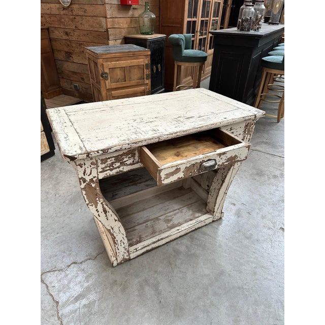 19th Century Patinated Counter For Sale - Image 6 of 12