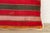 Rahi Striped Gujarati Mashru Lumbar Pillow For Sale - Image 4 of 6