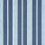 Sample - Schumacher Hampton Stripe Indoor/Outdoor Fabric, Indigo For Sale