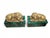 Gold Antique European Malachite Boxes with Gilt Bronze Lion Mounts, 1900 For Sale - Image 8 of 16