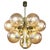 Patinated Brass 9-Globe Chandelier with from Kaiser Idell / Kaiser Leuchten, Germany, 1960s For Sale - Image 16 of 16