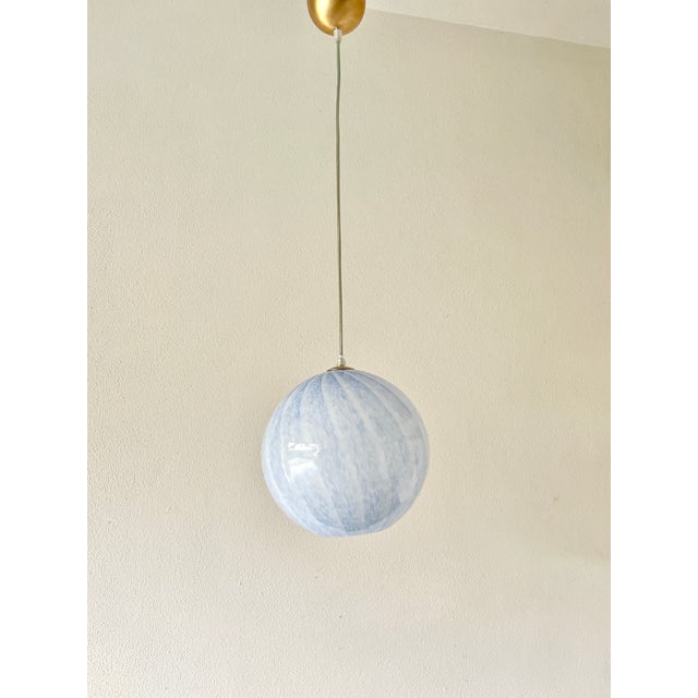 Blue Tulipano 25 Pendant Light from La Murrina, 1990s For Sale - Image 6 of 15