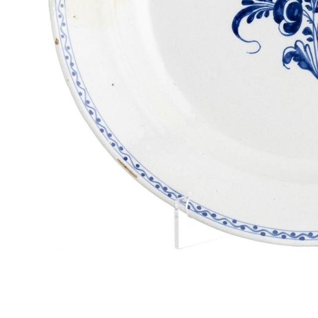 18th Century Earthenware Plate from Rocha Soares For Sale - Image 3 of 6